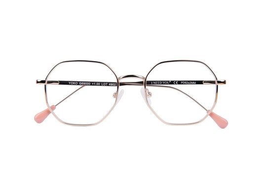 Leesbril Yoko G69000 goudkleurig