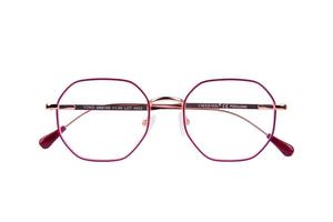 Leesbril Yoko G69100 koper-rood