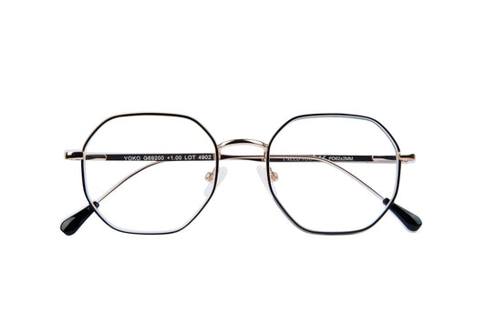 Leesbril Yoko G69200 zwart-goud