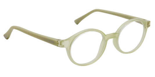 Charly transparant feather green, maat 38