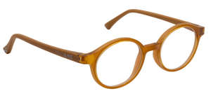 Charly transparant golden brown, maat 38