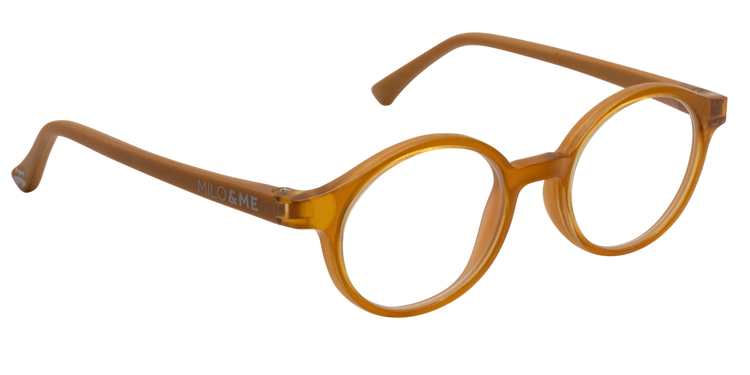 Charly transparant golden brown, maat 38