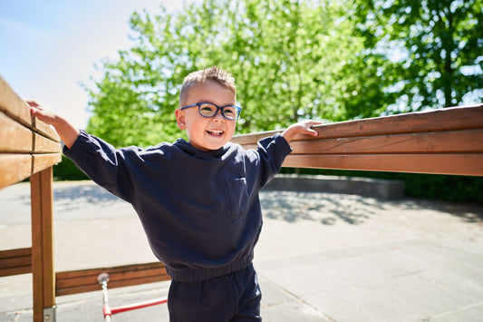 Noah transparant midnight blue, maat 41